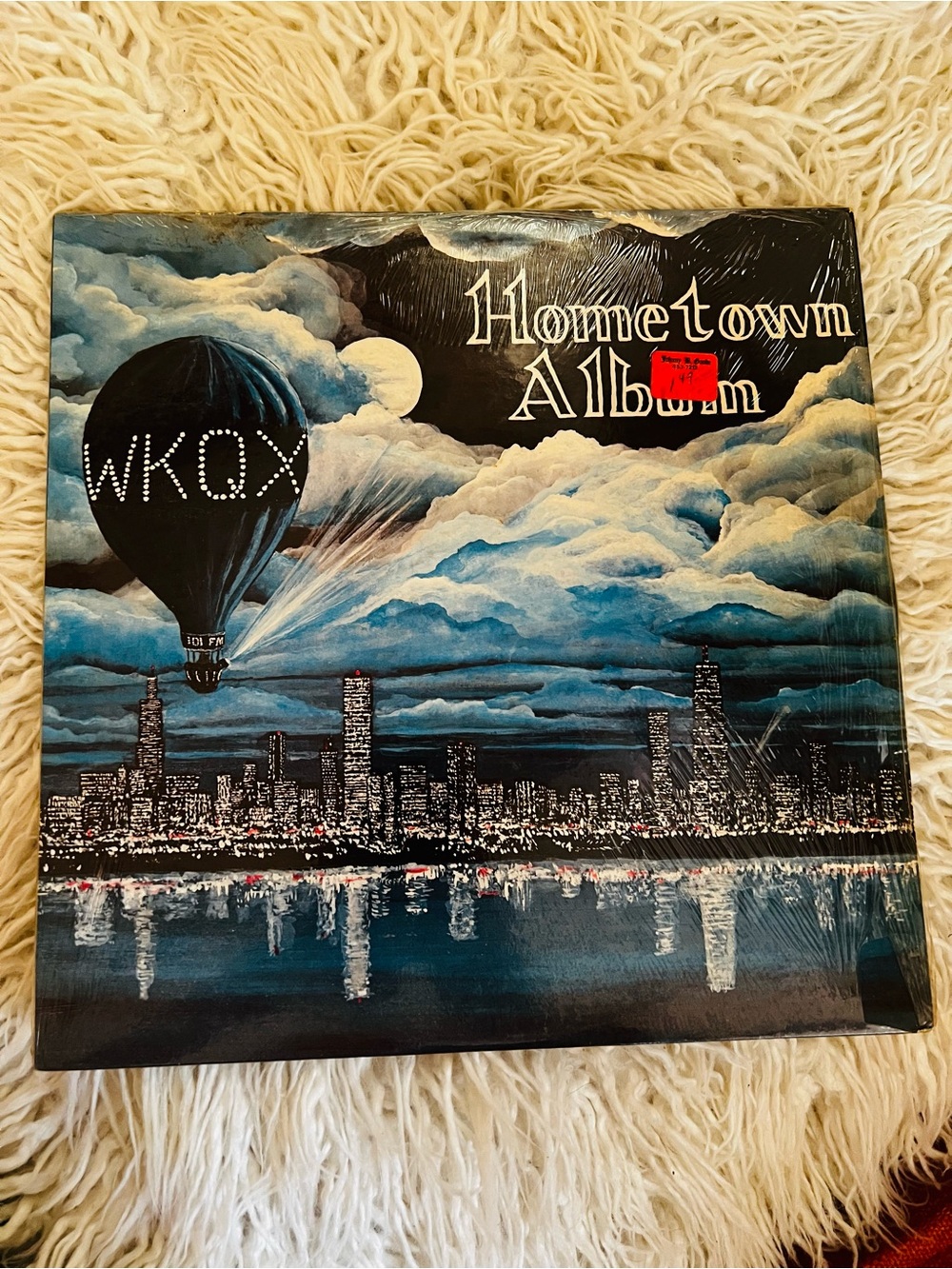 Hometown Album WKQX vinyl- Blue City Skyline